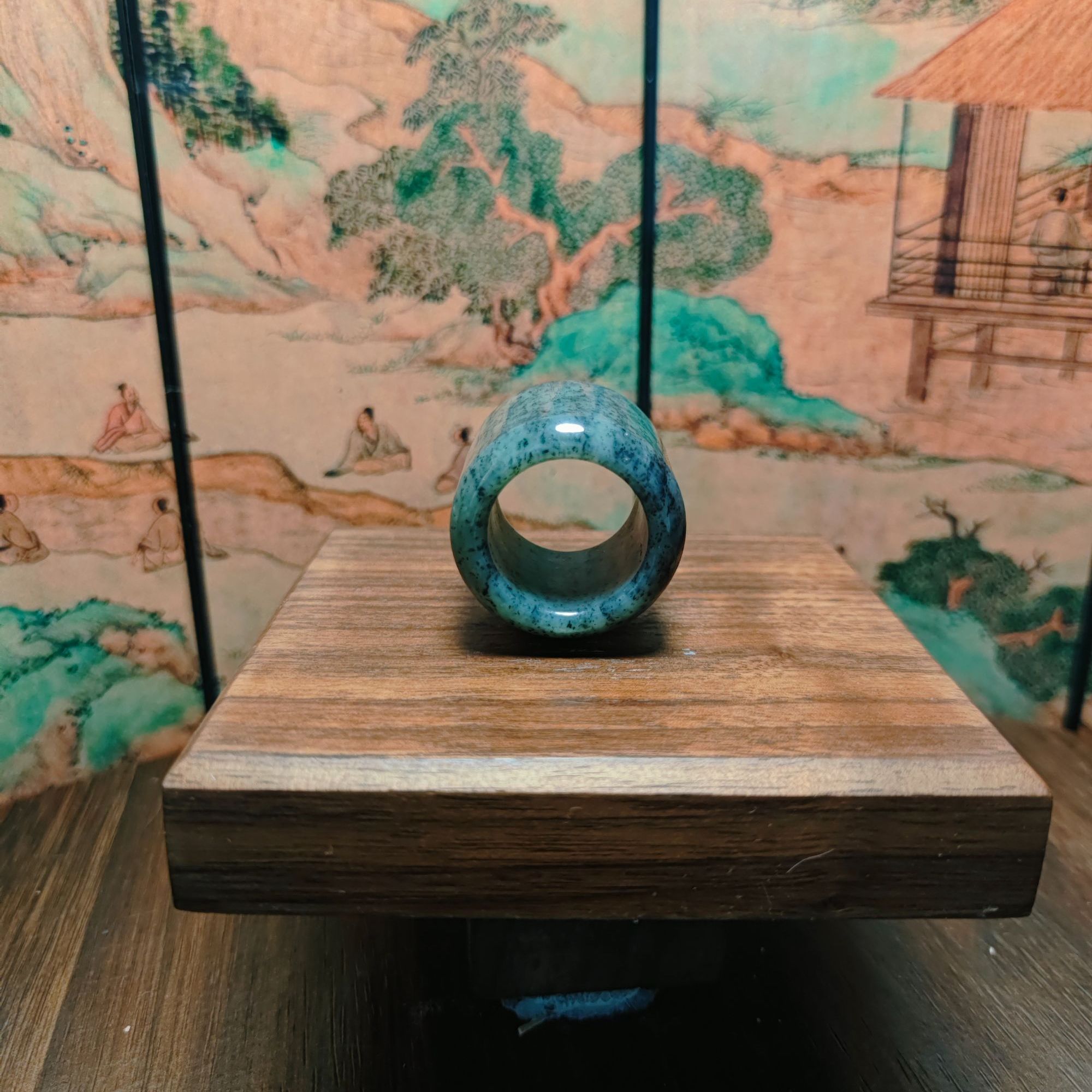 R和田玉扳指（卡21）8887