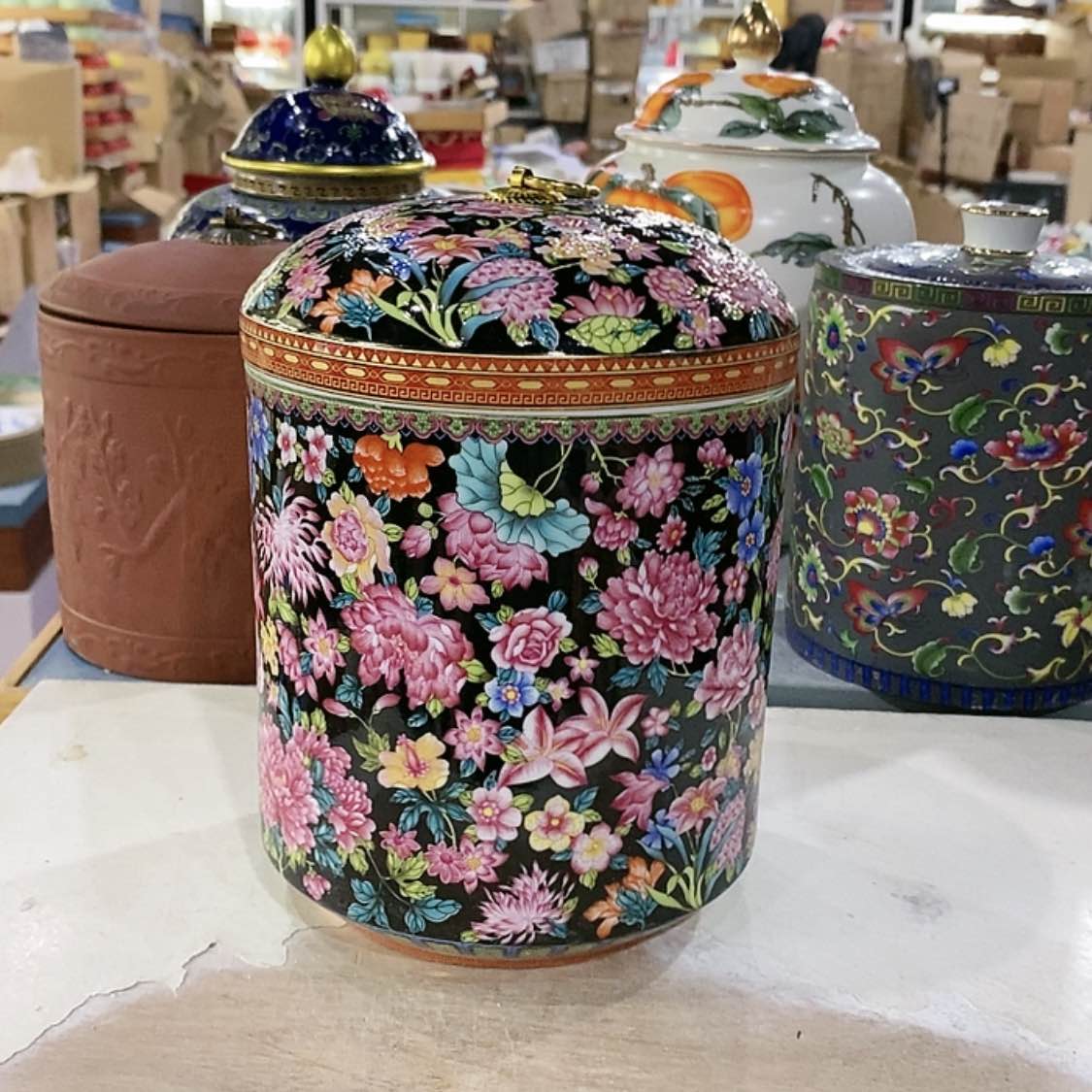 【闪购商品】罐茶叶罐陶瓷茶叶罐