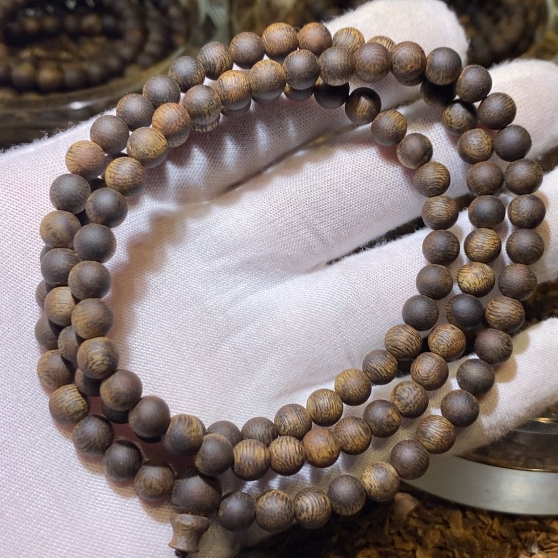 达***）手串沉香沉香手串多圈06