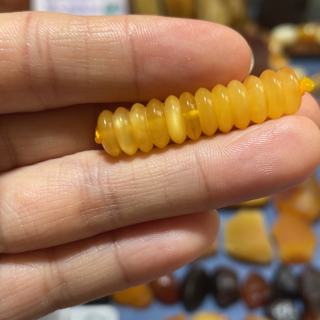 定制蜜蜡未镶嵌隔片