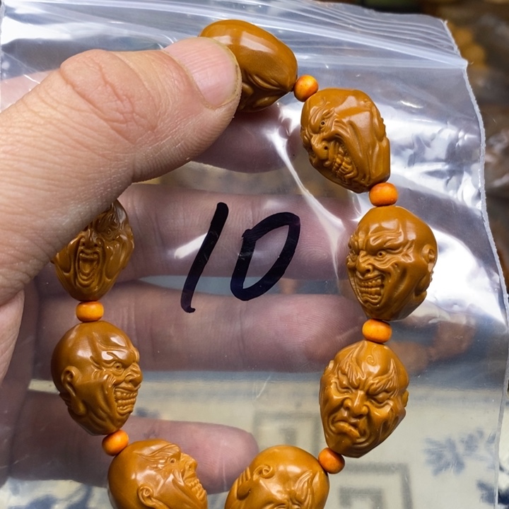 橄榄核手串/手链橄榄核雕工艺手串