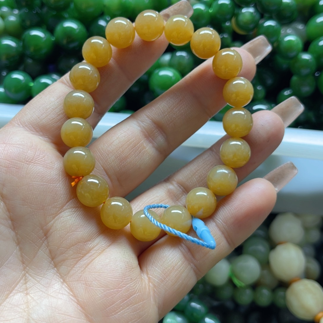 和田玉手链未镶嵌