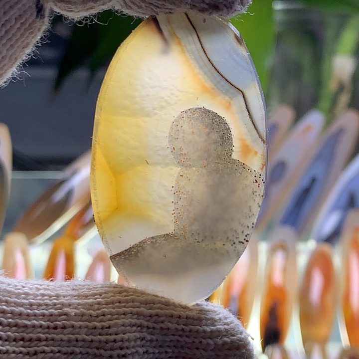 未镶嵌玛瑙/玉髓珠宝半成品201