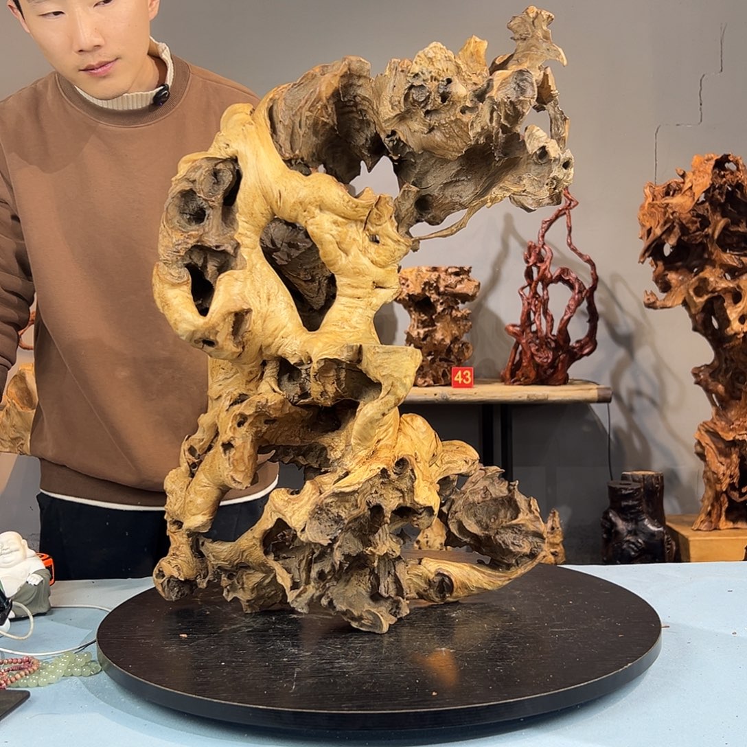 再***-香榧木皖南根雕88888