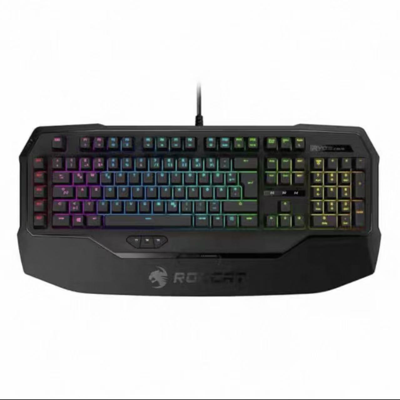 95新 ROCCAT/冰豹 机械豹 Ryos MK PRO/FX有线全键背光机械键盘