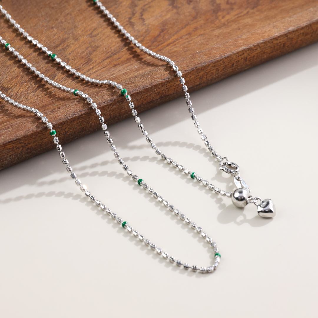 925银银制品 【举石臻选】TA0104-222-29599个性项链（一件/多样性）v