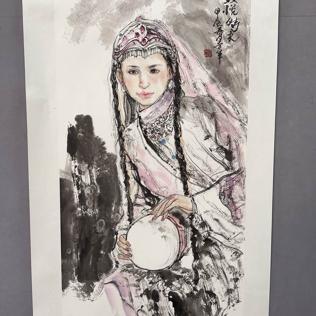 国画亲笔手绘原创