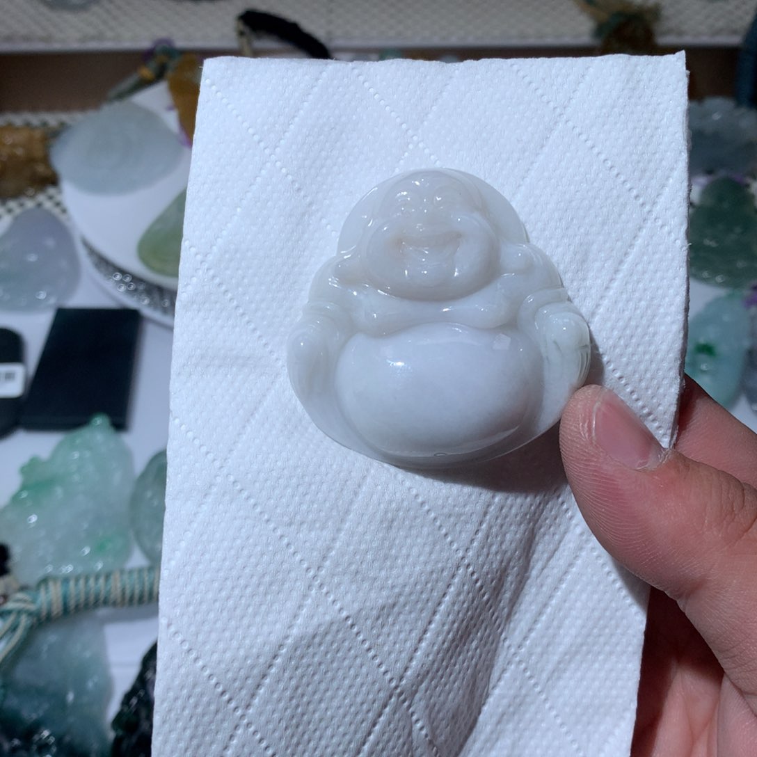 翡翠颈饰未镶嵌天然