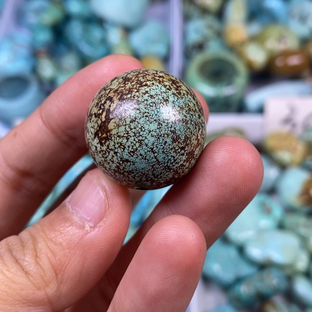 绿松石未镶嵌颈饰绿松石项链