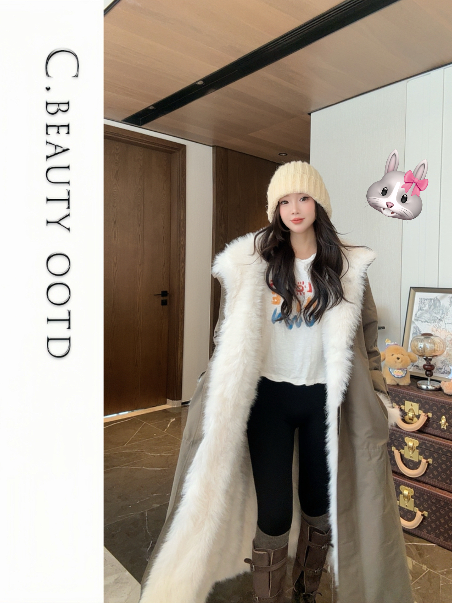 2025冬季新款加绒加厚款长袖保暖休闲修身派克服