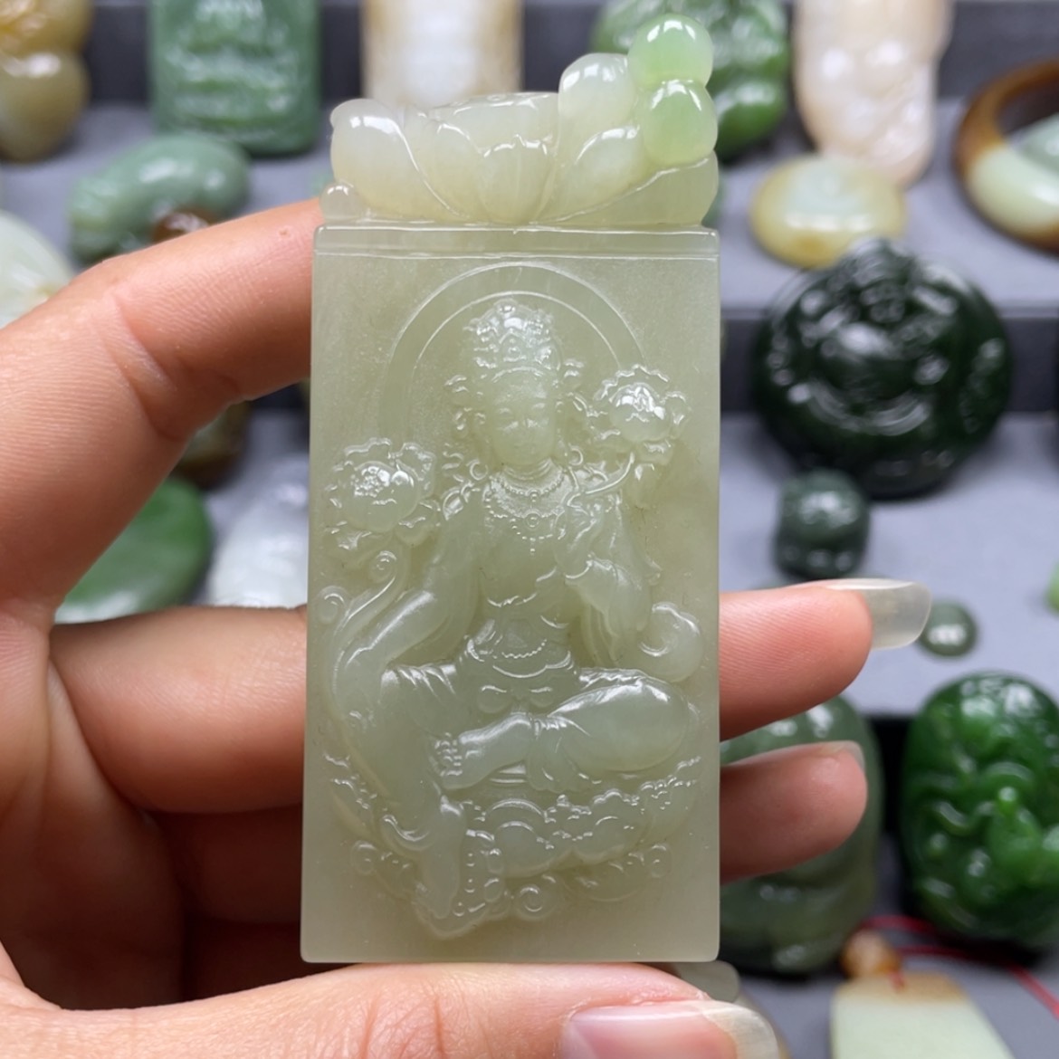 【闪购商品】和田玉吊坠未镶嵌