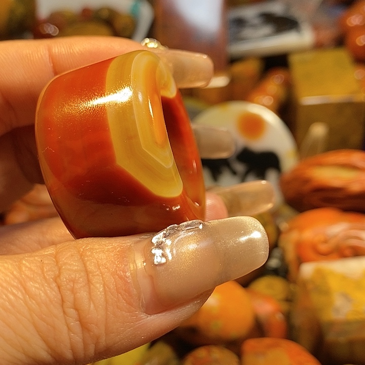 玛瑙/玉髓手链未镶嵌爱*东