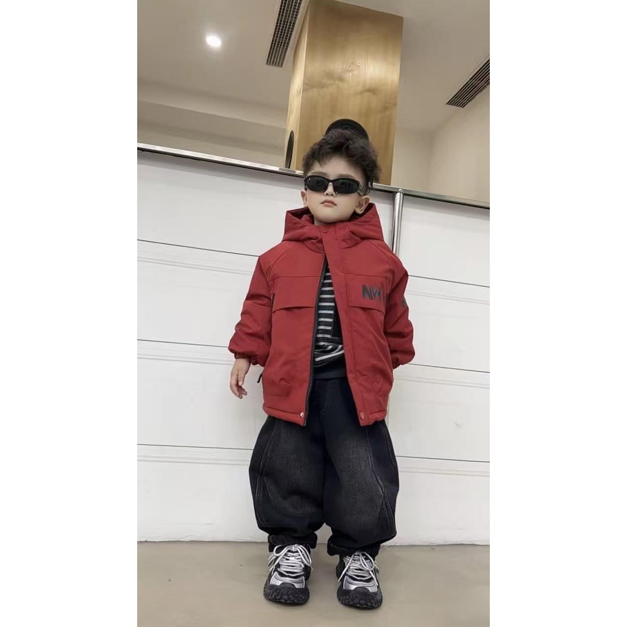 【棉逗熊品牌】男童韩版秋季休闲男童百搭酷帅外套-17183