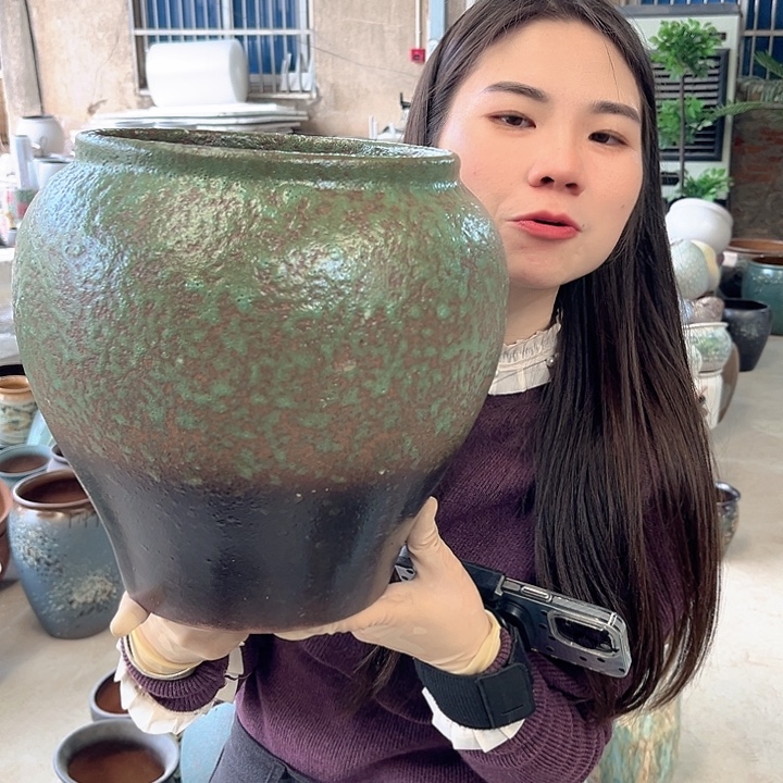 正品口20高26花盆……