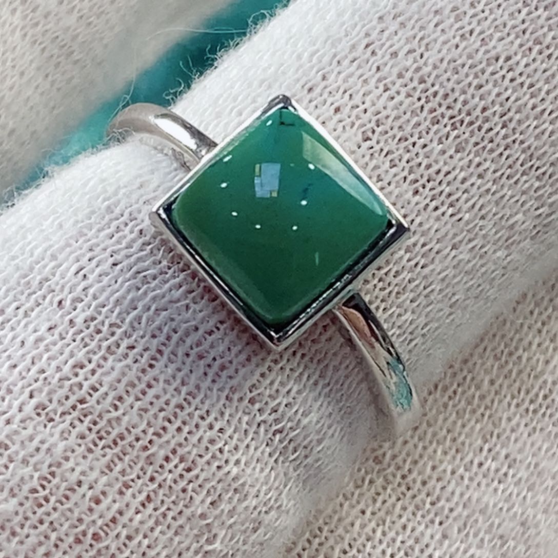 绿松石珠宝奇石银S925镶嵌