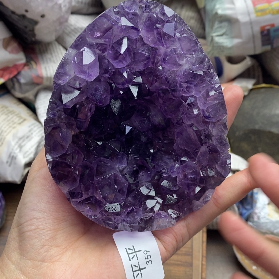 未镶嵌水晶珠宝半成品