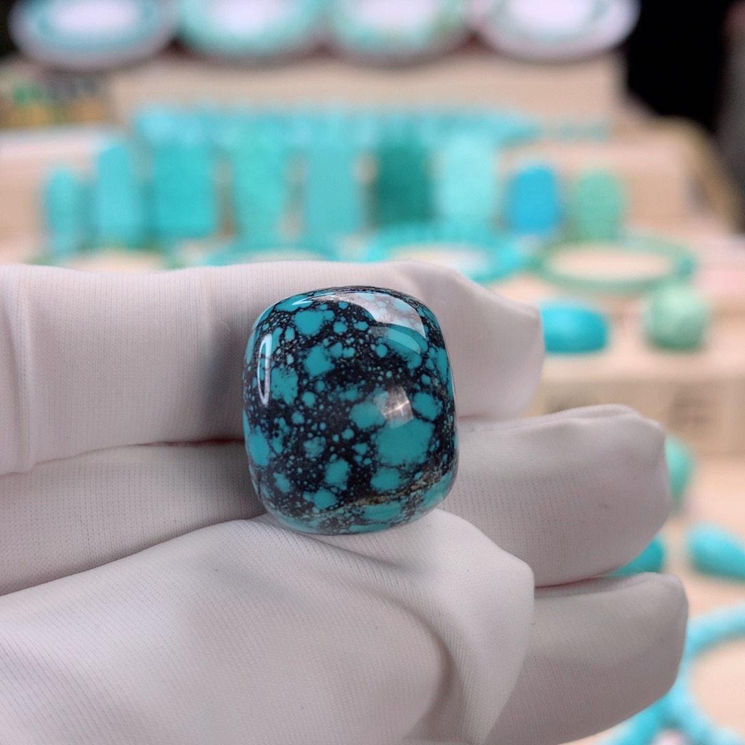 绿松石挂件未镶嵌卷*