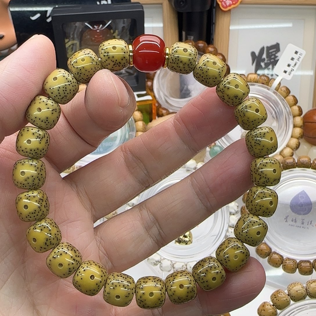 手串星月菩提10*9黄金瞳大眼睛