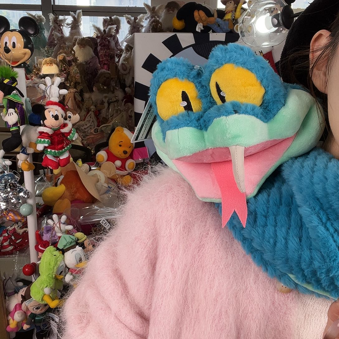 毛绒186号盖瑞围巾全新