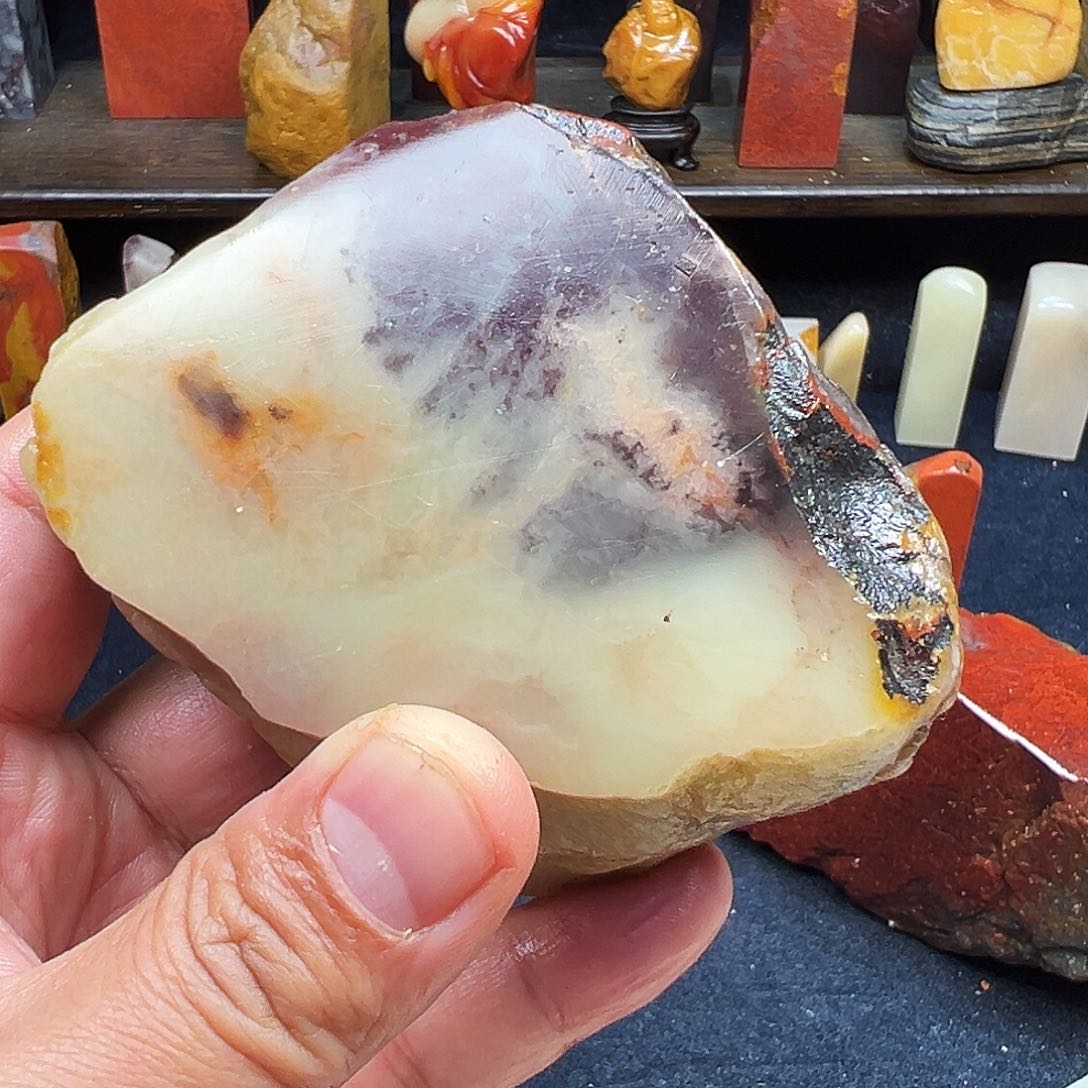 寿山石印石山***我寿山石