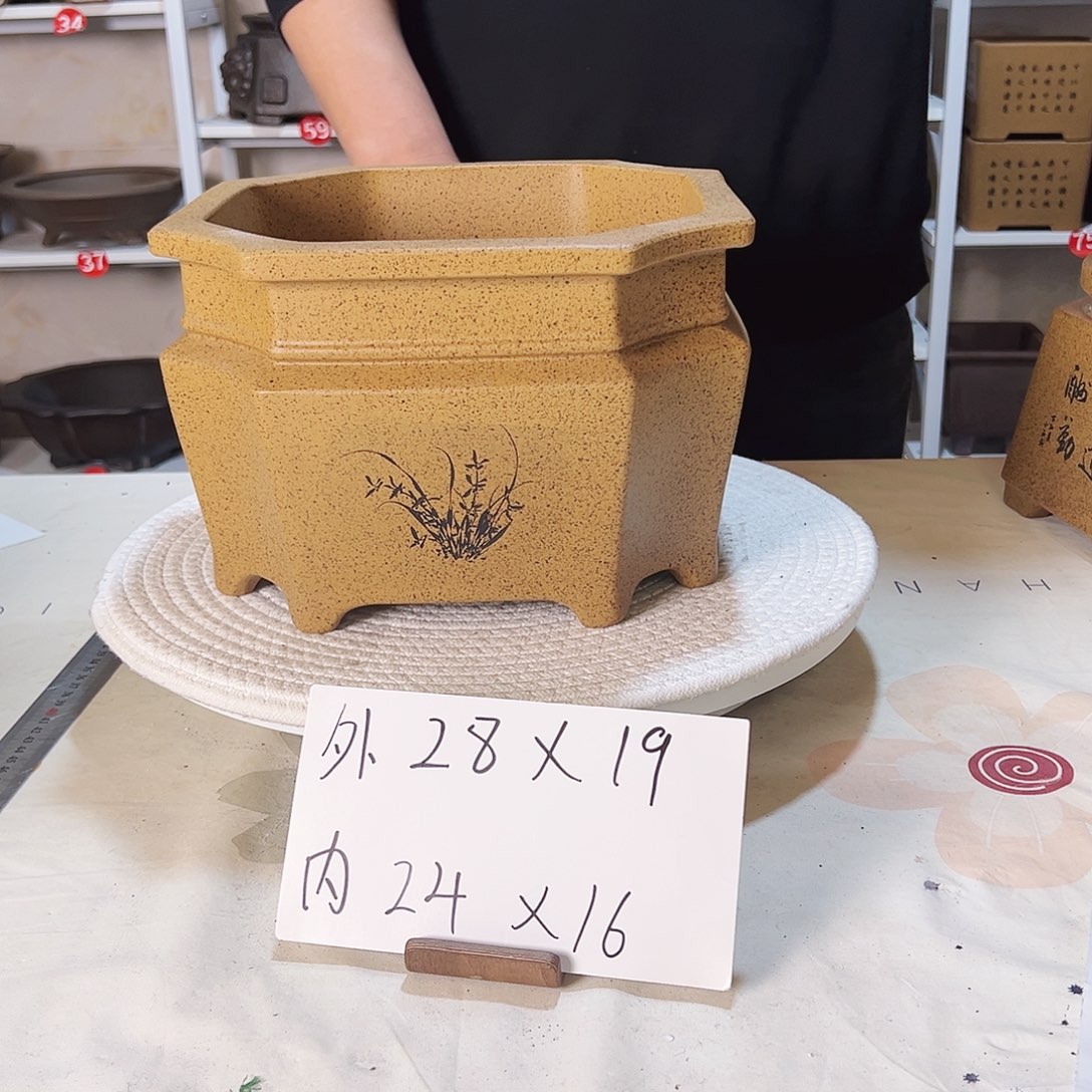 紫砂花盆紫砂花盆