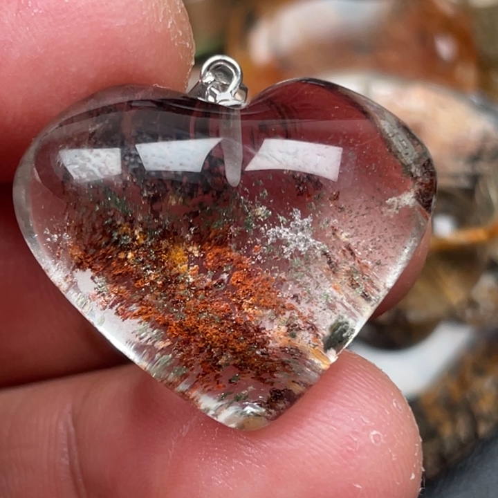 水晶吊坠(不含链)未镶嵌麦*糖