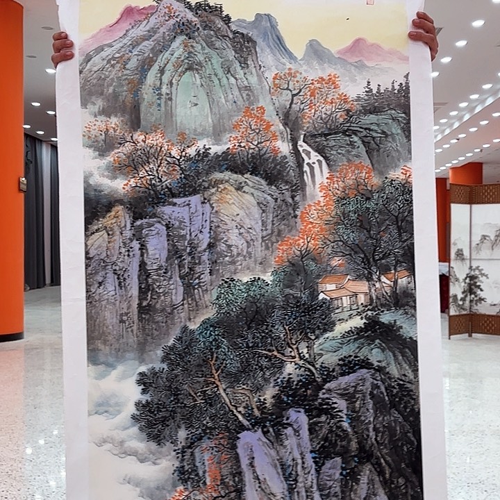 国画苏珊老师去伪存真原作