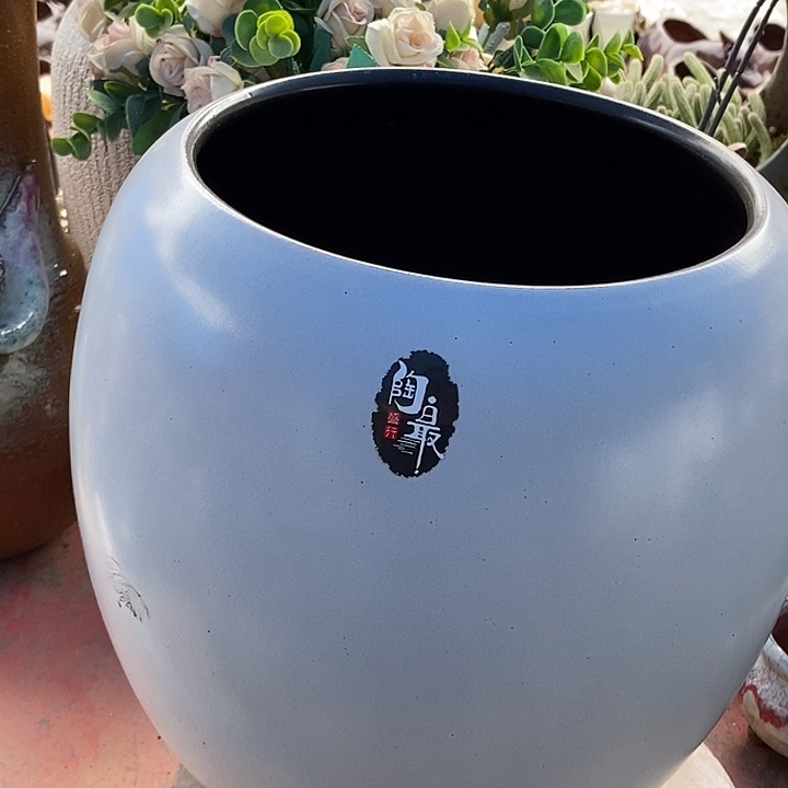 紫砂花盆紫砂瑕疵21.31花盆