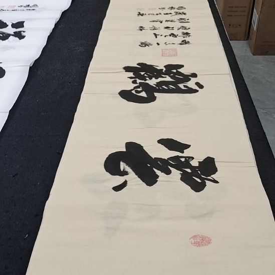 翰墨申国栋老师作品一副