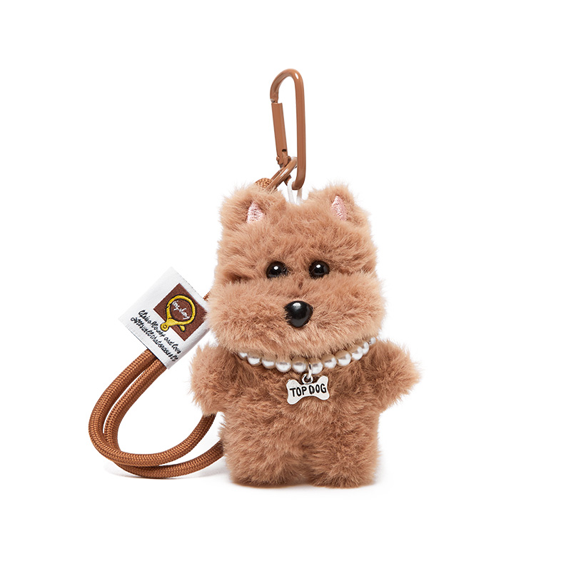 NALANDU纳兰杜搭配包包氛围感的可爱百搭狗狗挂件轻奢