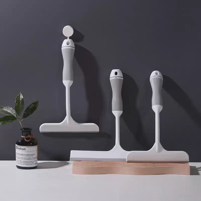 擦玻璃神器家用茶桌厨房浴室汽车窗洗手台镜面地面刮水器硅胶