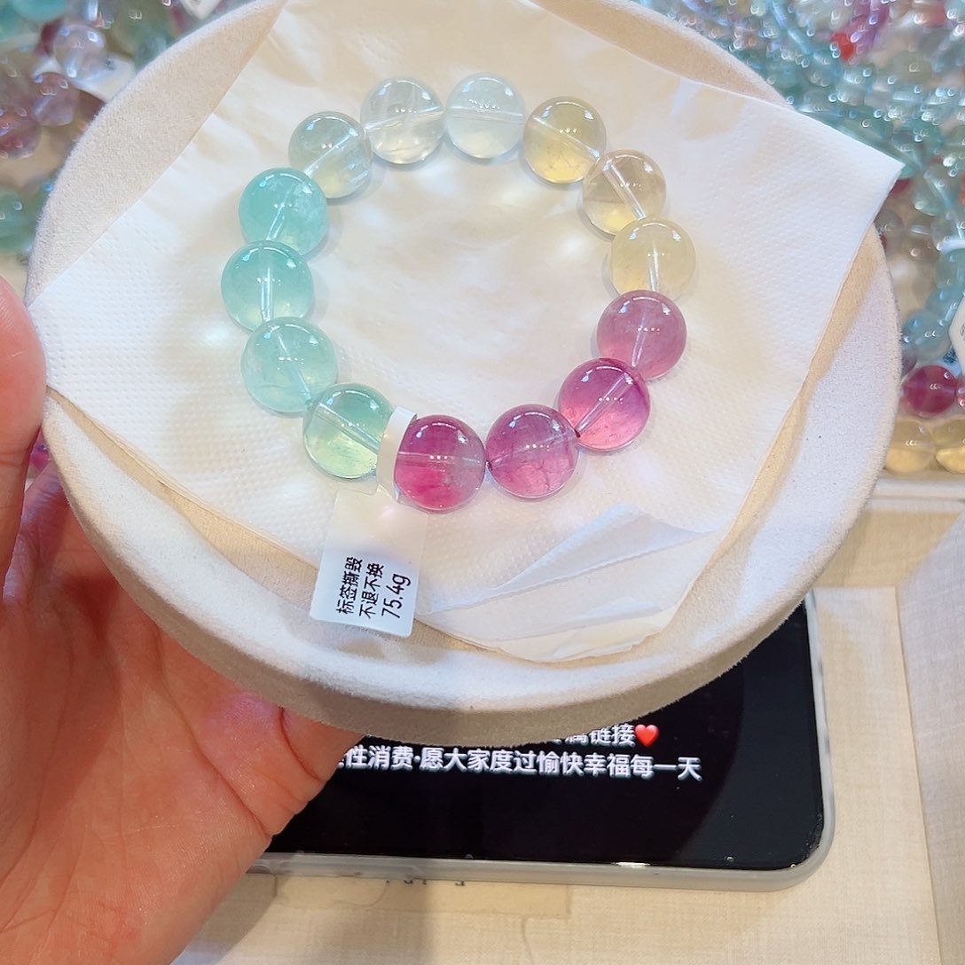 -***L水晶手链未镶嵌48小时鉴赏