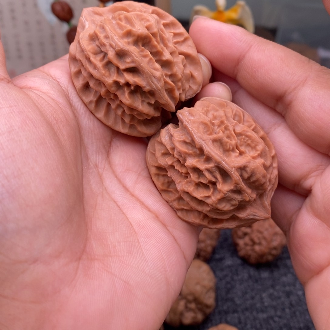 文玩核桃把件38.5曹大龙