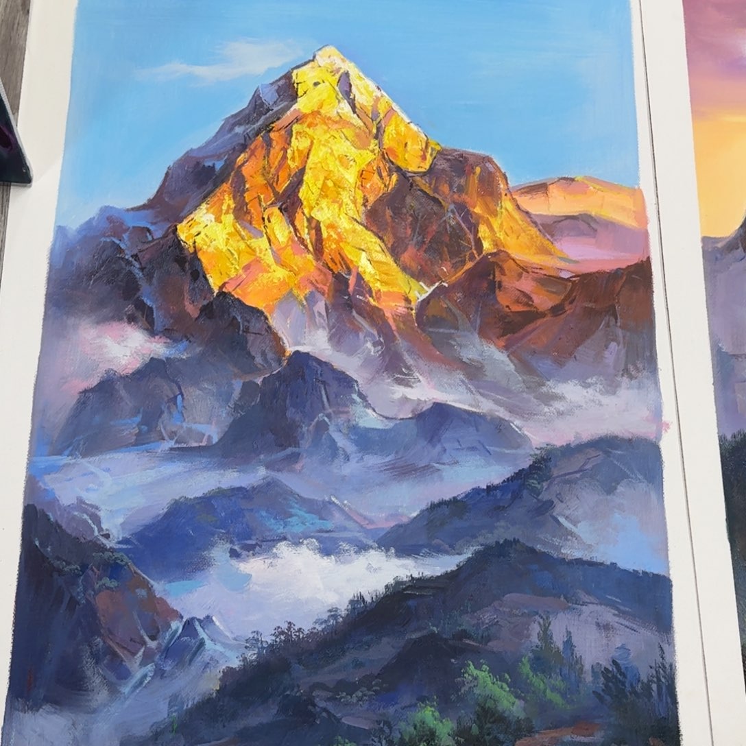 油画优惠活动的时候我