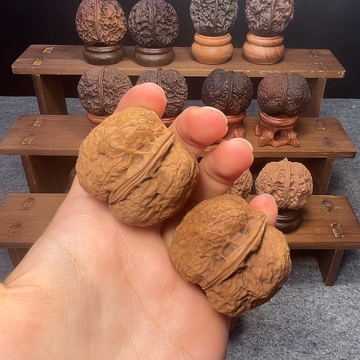 吊坠文玩核桃z秦权40mm