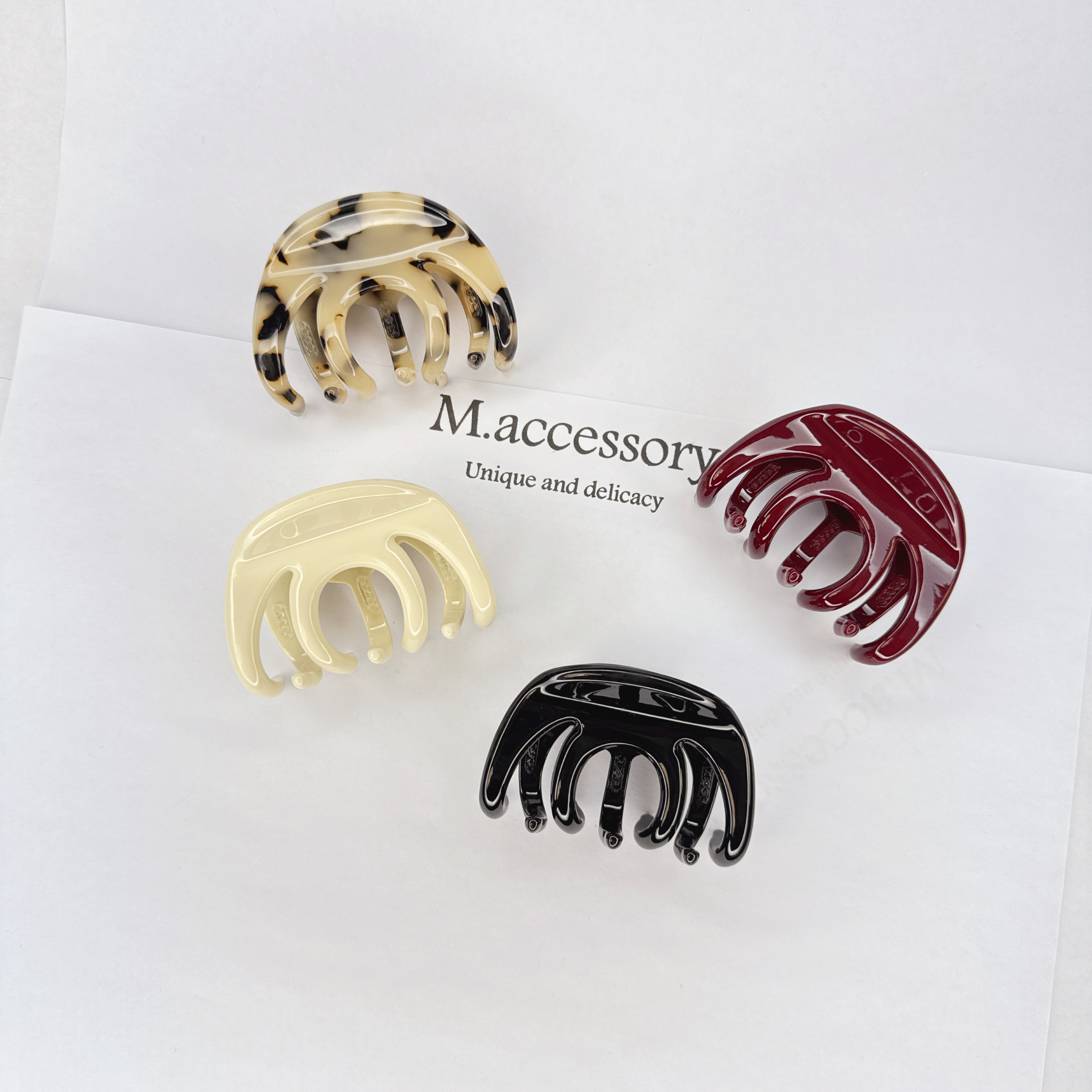 Mi33  圆形小号鲨鱼夹抓夹 Z13066Z44