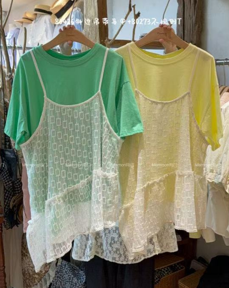 MM（80426）斜边吊带马甲 kc