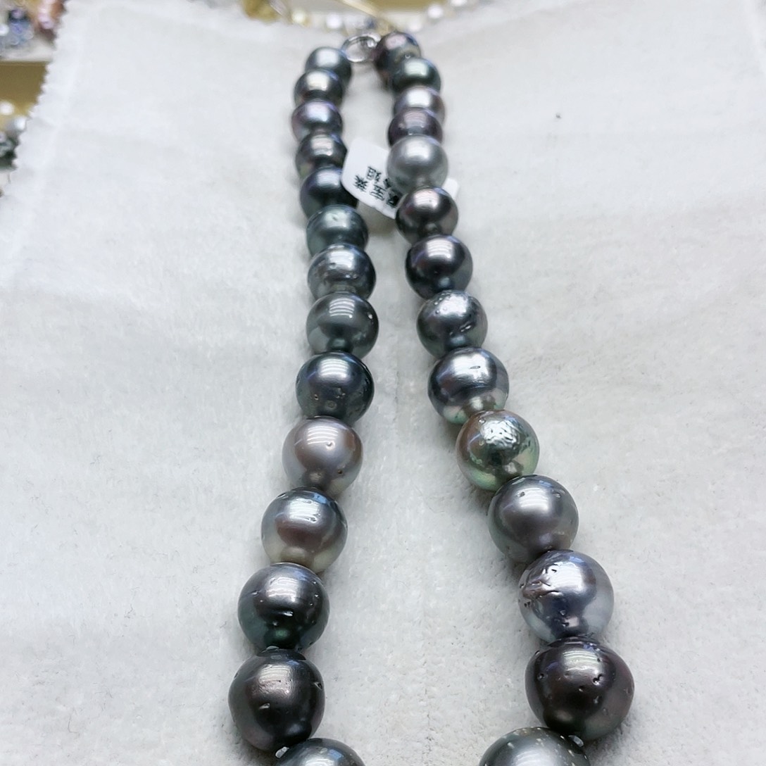 海水珍珠颈饰银S925镶嵌