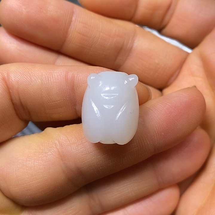 颈饰未镶嵌和田玉木*桥