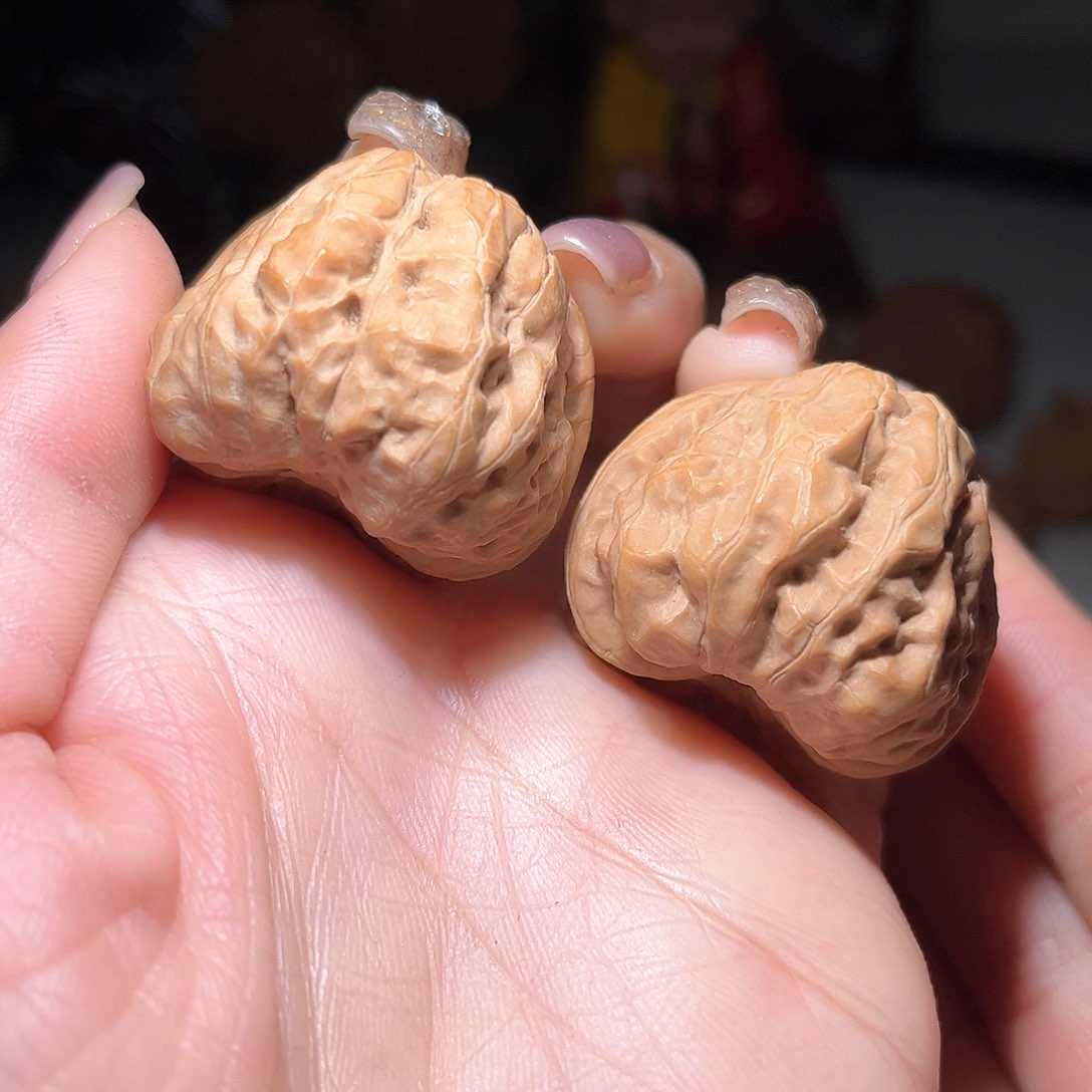 桃核把件蛙37文玩核桃