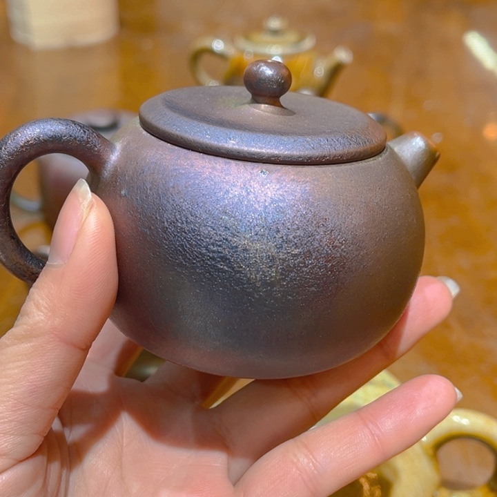 杯颖*紫泥柴烧茶壶茶壶茶壶茶壶