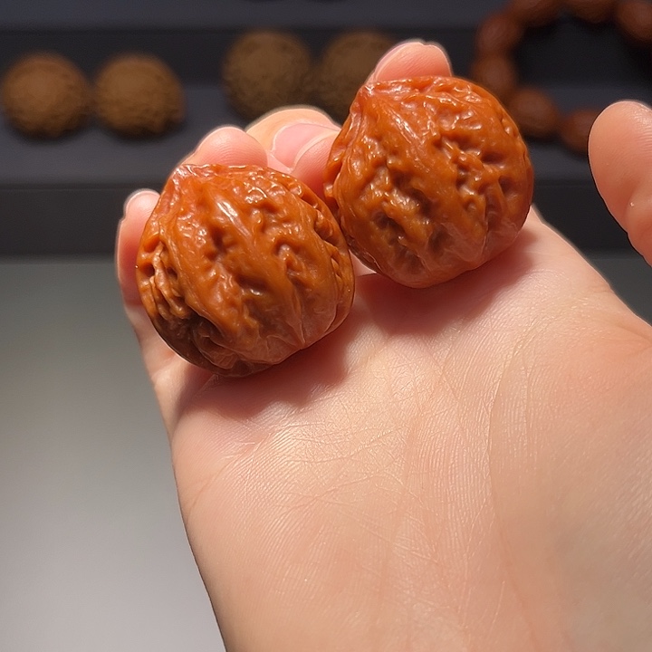 把件文玩核桃粗筋466