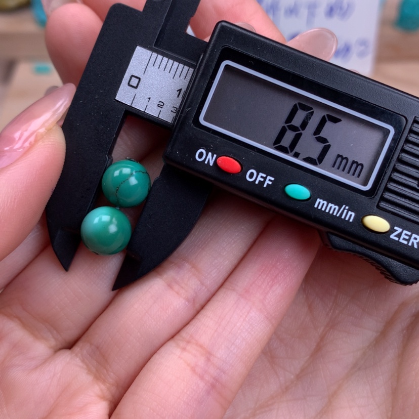 【闪购商品】绿松石圆珠未镶嵌