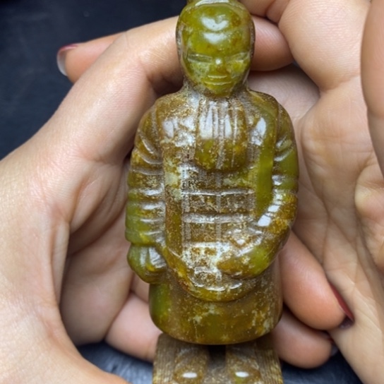 和田玉（糖玉）挂件未镶嵌