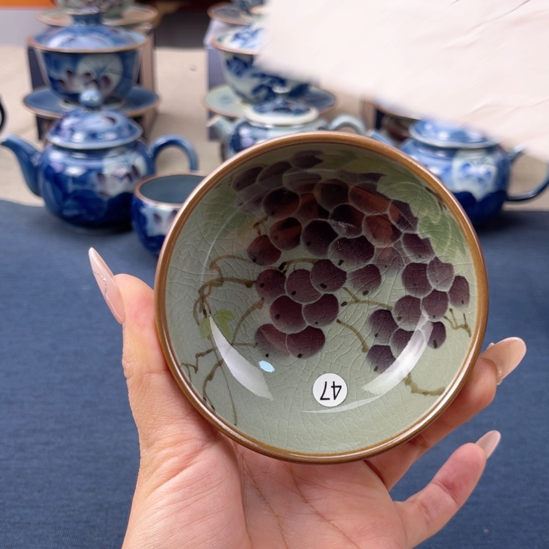 杯景德镇手工手绘茶具