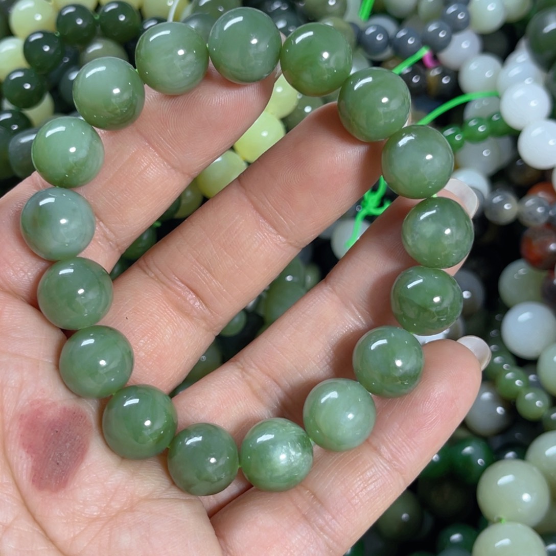 和田玉手链未镶嵌