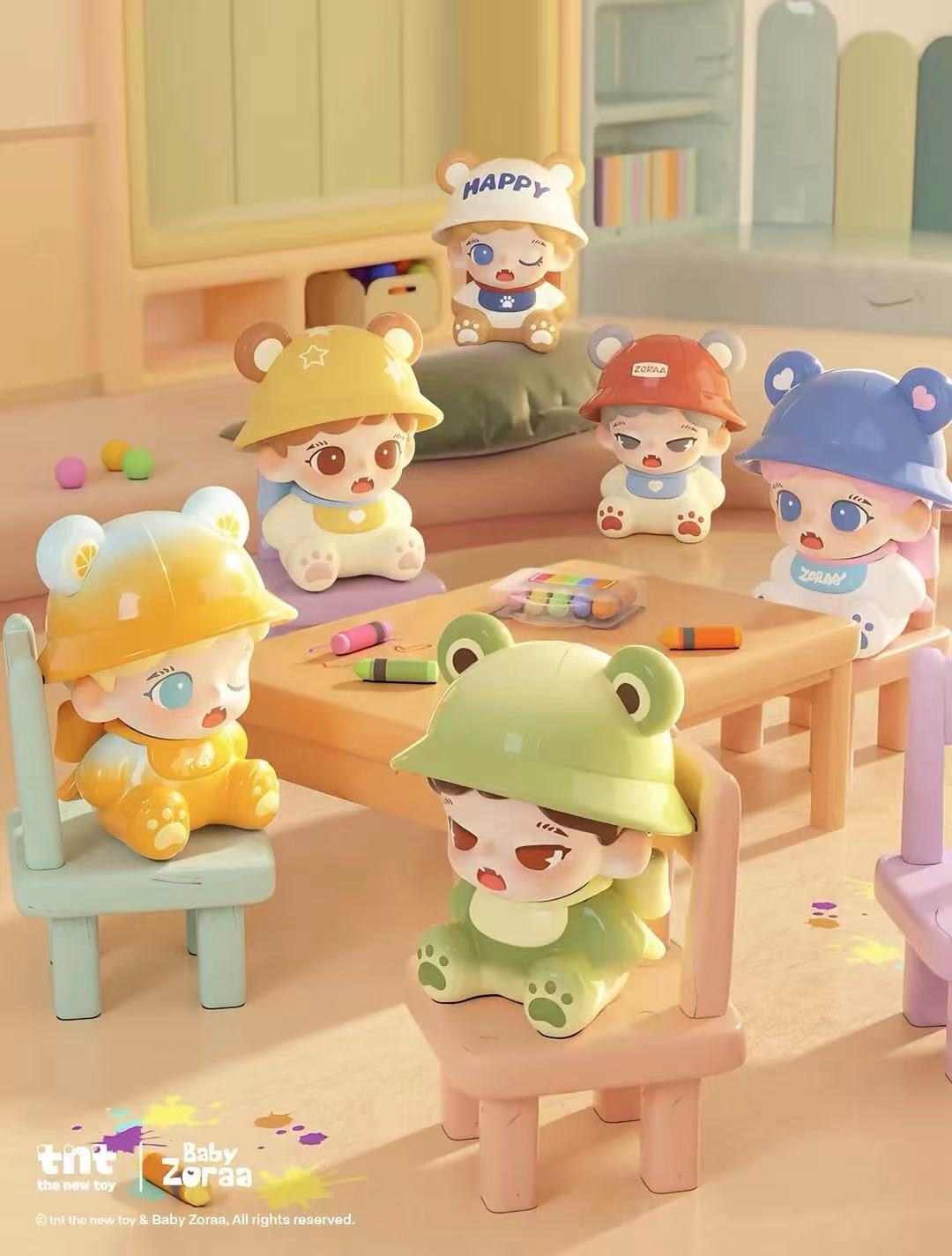 【柚子代拆】tnt 小小幼稚园系列萌粒盲盒盲袋礼物