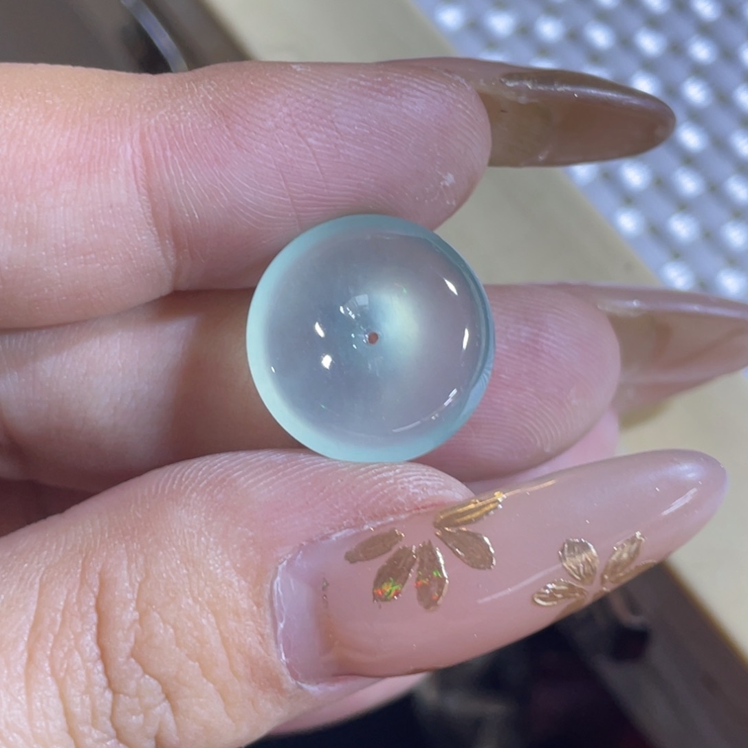 未镶嵌定制翡翠平安扣