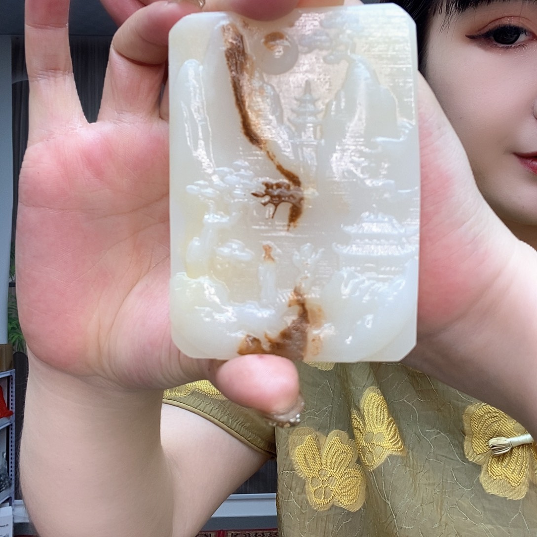 颈饰未镶嵌和田玉