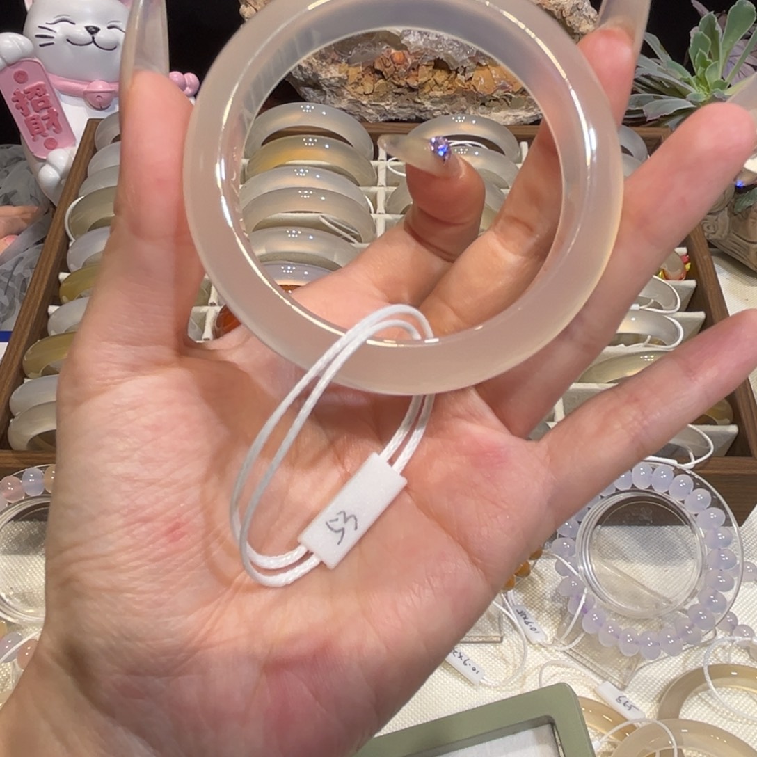 *****玛瑙/玉髓未镶嵌手镯